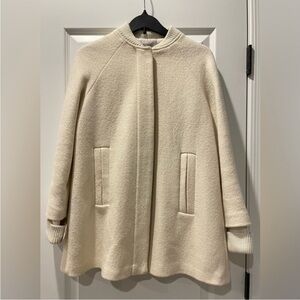 Zara Trafaluc Cream Coat